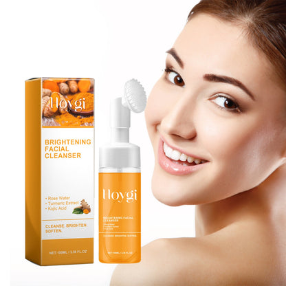 Brightening Facial Cleanser, Deep Clean Facial Skin Fade Acne Mark Acne Mark Moisturizing Whitening Beauty