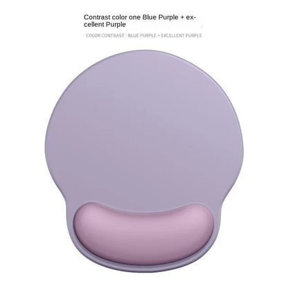 Gradient Mouse Pad Wrist Guard with Logo Female Wrist Guard Mouse Pad Wrist Support Computer Silicone Mouse Pad Wholesale