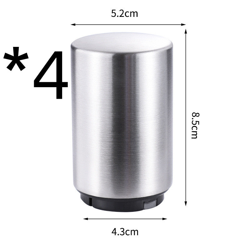 Creative Stainless Steel Beer Bottle Bar Press Opener Automatic Summer Party