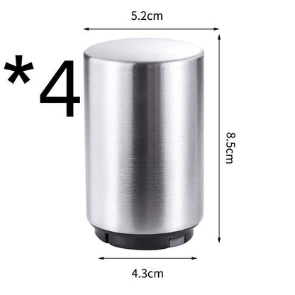 Creative Stainless Steel Beer Bottle Bar Press Opener Automatic Summer Party