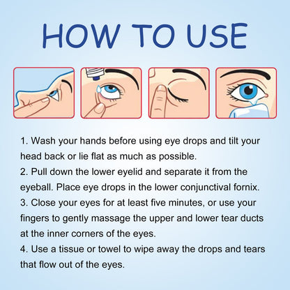 Myopic Eye Drops For Eye Fatigue, Swelling, Swelling, Blurred Vision Mild Eye Drops