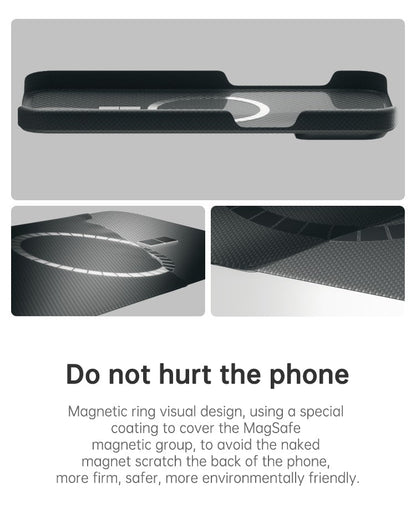 PITAKA is suitable for Apple 15promax magnetic sunset moonrise Kevlar floating aramid high-end magsafe carbon fiber mobile phone case