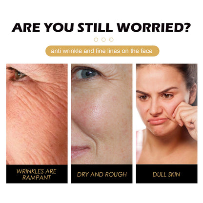 Blue Copper Peptide Hyaluronic Acid Essence Moisturizes Anti-Wrinkle, Even Skin Tone And Smooths Fine Lines And Tender Skin