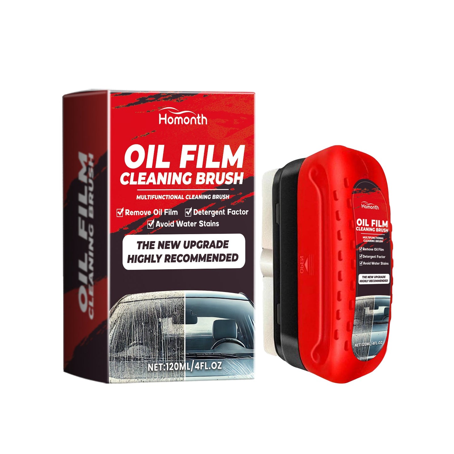 Car Windscreen Cleaner Windscreen Refurbishment Decontamination Cleaning Oil Film Cleaner