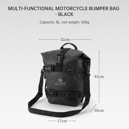 Motorcycle bumper bag outside the multifunctional large capacity Mount Brigade storage bag convenient waterproof riding bag