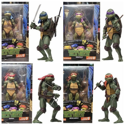 Teenage Mutant Ninja Turtles NECA 1990 Movie TMNT Limited Edition Action Figure Model Boxed Figure