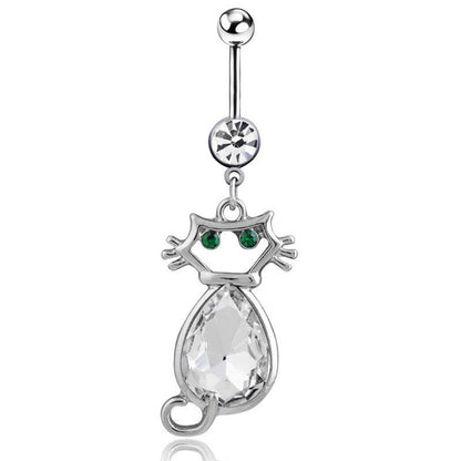 Navel Ring Creative Bat Bee Navel Buckle Navel Ring Body Piercing Jewelry