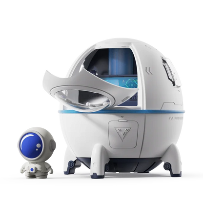 Portable Astronaut Humidifier with LED Light and Aroma Diffuser - USB Powered for Clean and Hydrated Air Cute Aesthetic Stuff