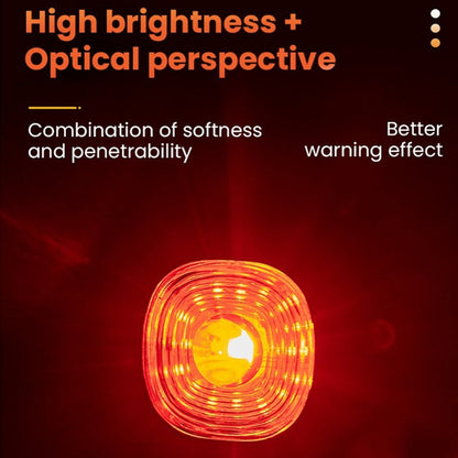 Bicycle Smart Brake Tail Light MTB Road Bike Auto Brake Sensing Light SB Rechargeable IPX6 Waterproof LED Warning Rear Lamp