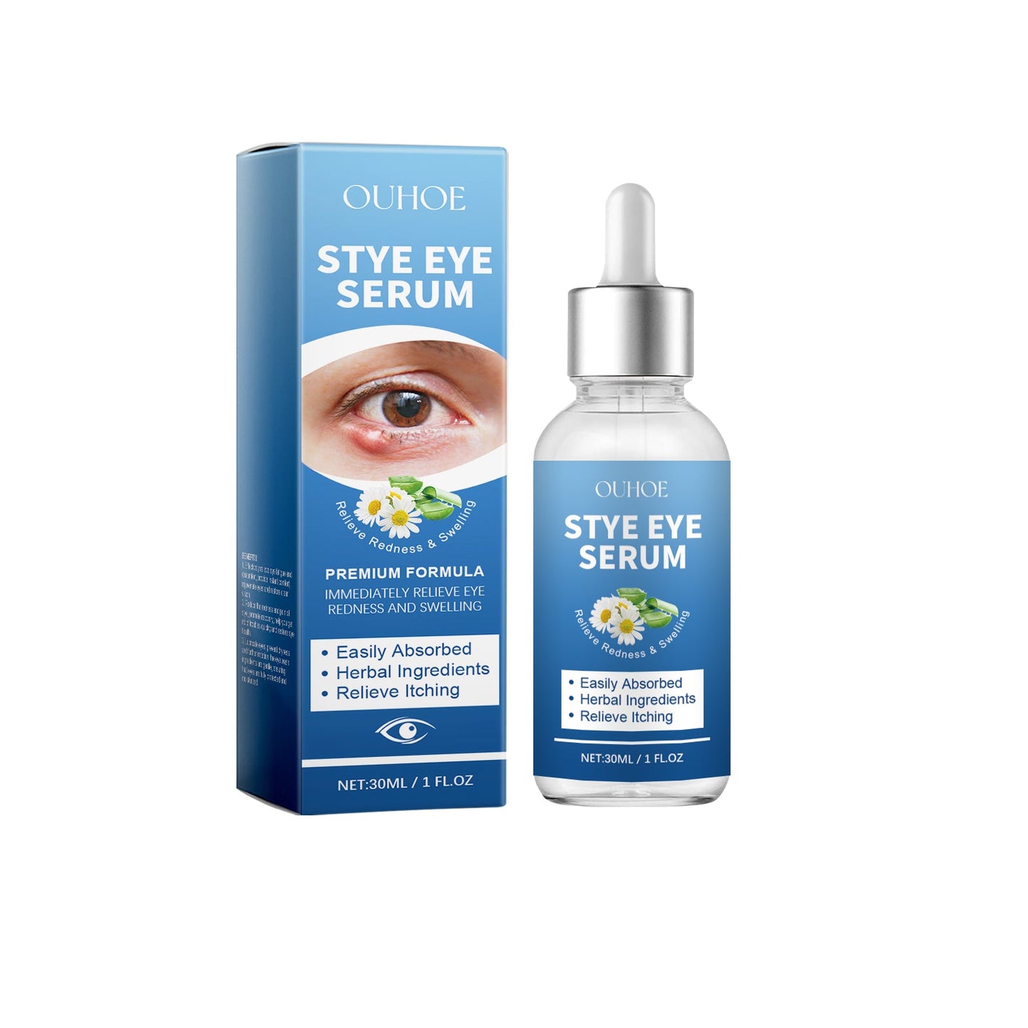 Eye Care Solution, A Gentle Moisturizing Eye Solution That Relieves Acidness, Is A Daily Portable Eye Care Drops