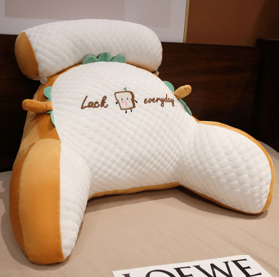 Fluffy Triangle Reading Cushion Lumbar Support