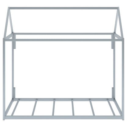 Metal House Shape Platform Bed twin