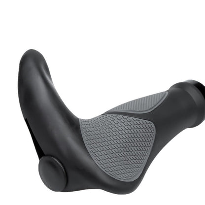 Mountain Bike Rubber Horn Handlebars Bicycle Handlebars Riding Bilateral Lock Vice Handle