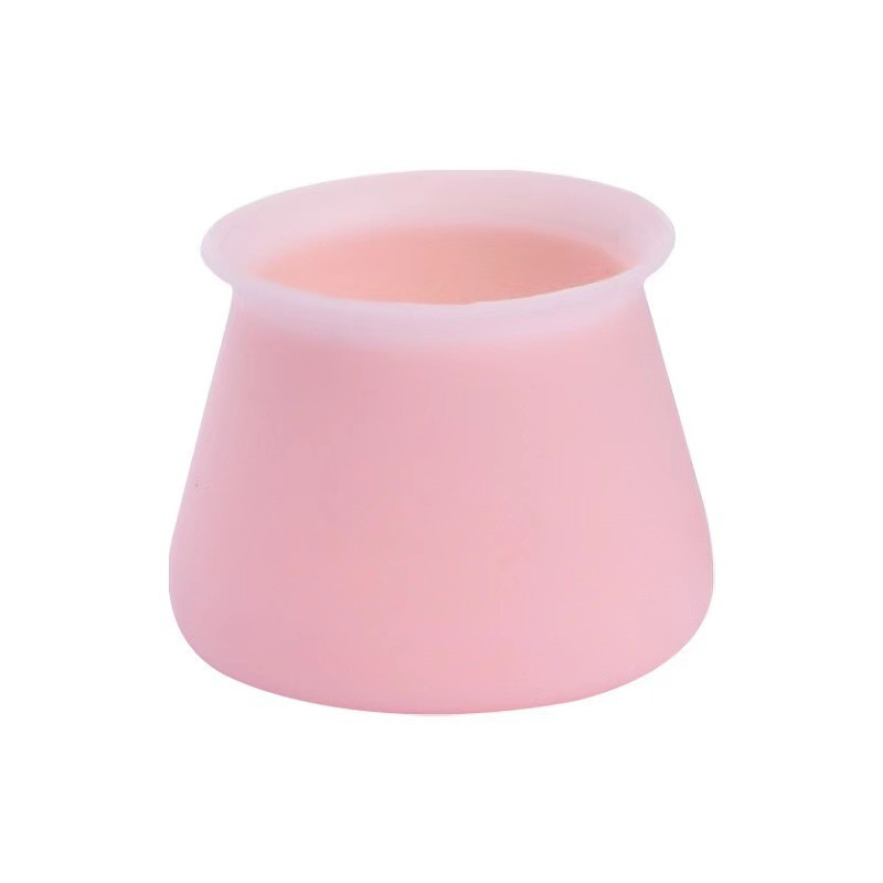 Table and chair foot protective cover-pink-TPR-1 piece