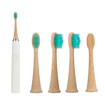 Bamboo toothbrush head compatible with Philips HX3/6/9 series electric toothbrush DuPont hair bamboo toothbrush head