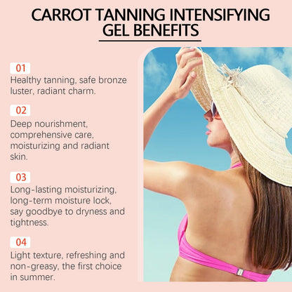 Carrot Black Gel Equalizes Skin Tone And Creates A Healthy Cream For Wheat Skin