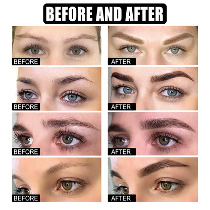 EELHOE Eyebrow Cream Styling Soap Colorless Transparent Refreshing Lasting Natural Makeup Eyebrow Styling Eyebrow Brush