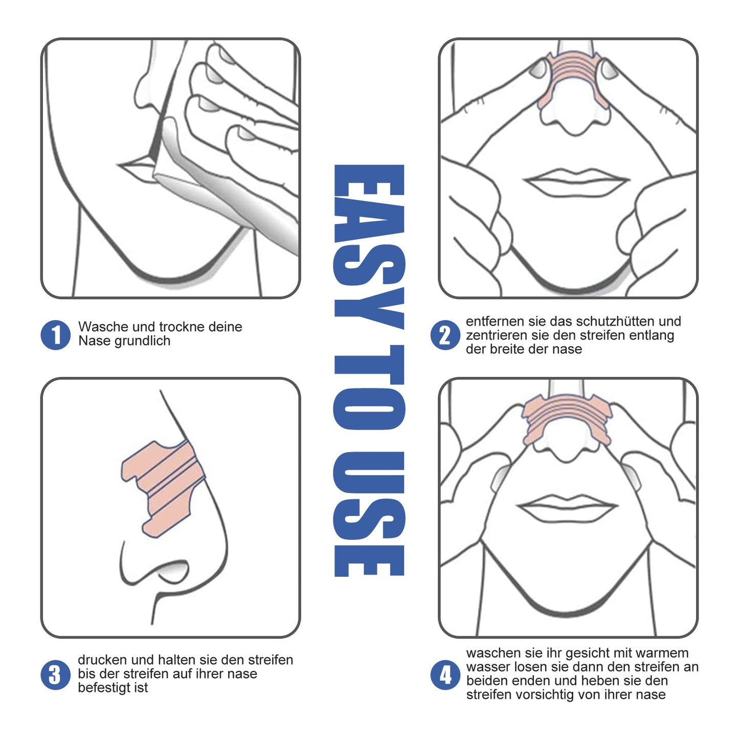 Stop Snoring Strips, Anti-snoring Dredging Respiratory Tract Anti-snoring Stop Patch Care