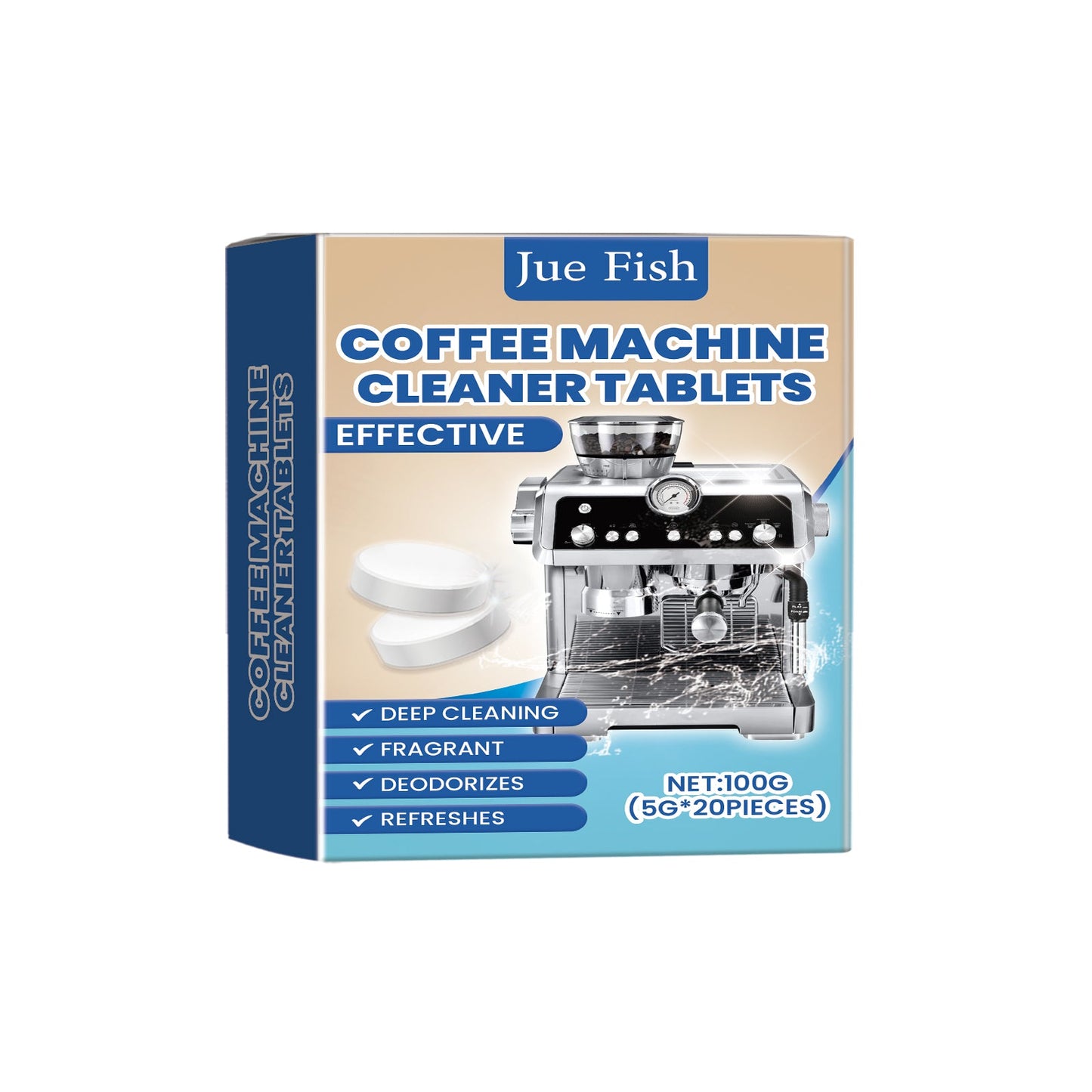 Coffee Machine Cleaning Effervescent Tablets Clean Coffee Machine Stains And Dirt Refurbishment Maintenance Cleaner