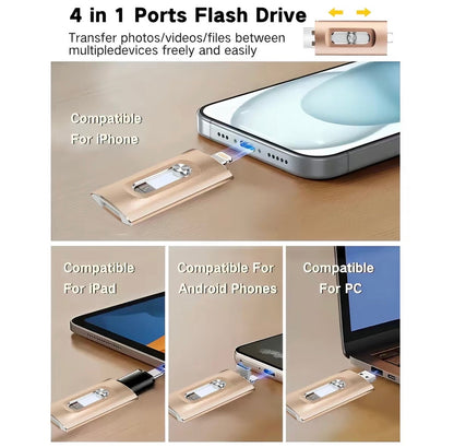FlexiDrive 4-in-1 Flash Drive
