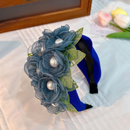 Fashionable handmade flower headbands