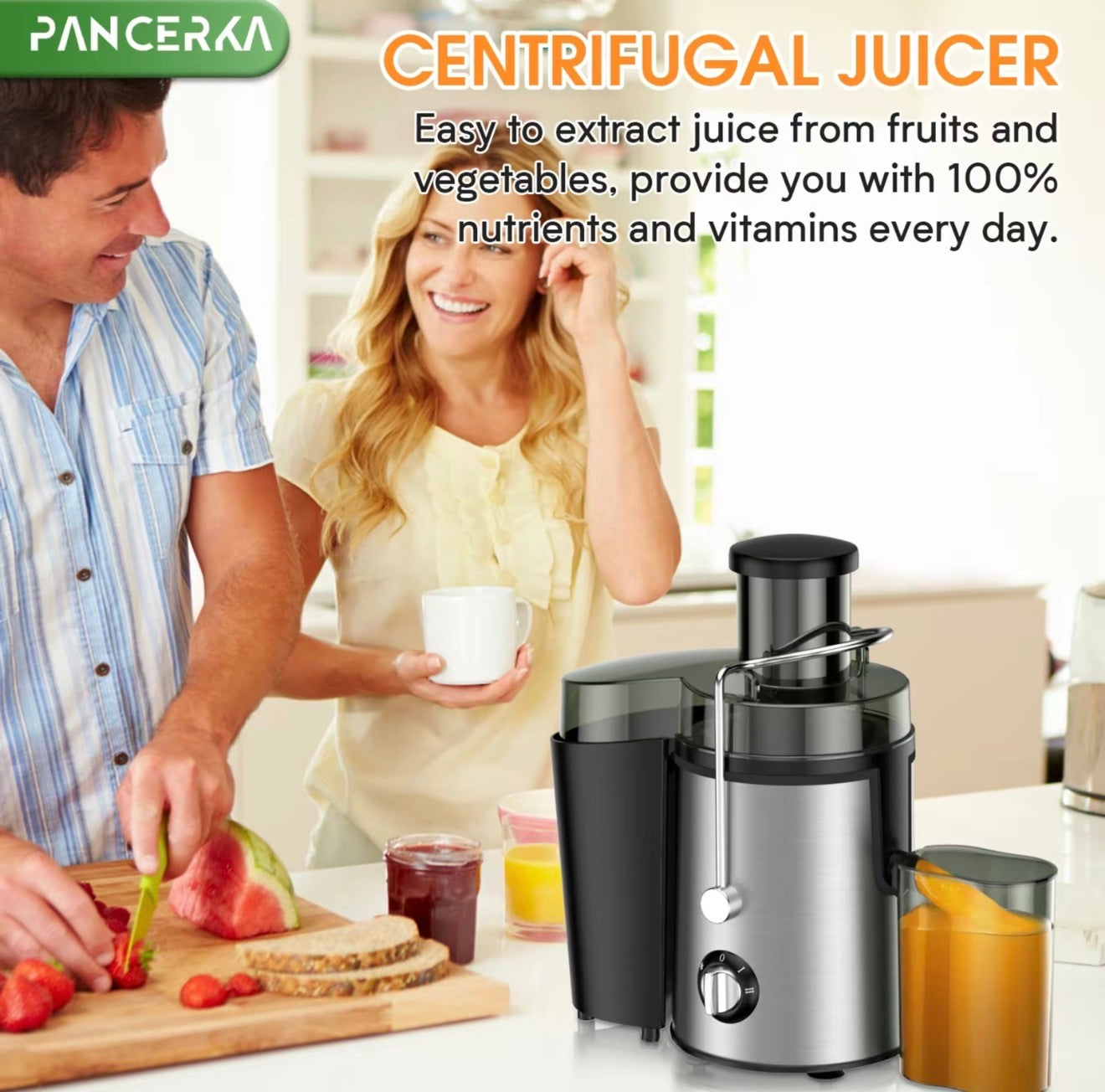 JuiceMax 800W Juicer