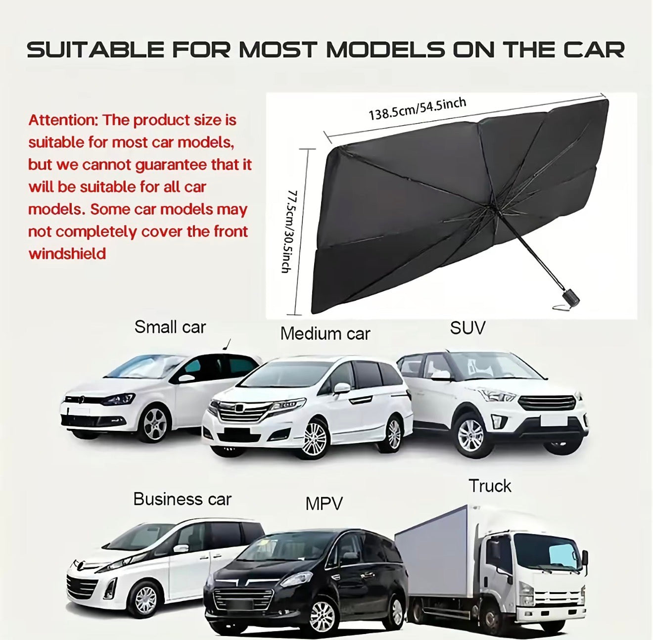 CoolDrive Windshield Sun Shade