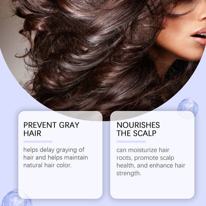 Grey Hair Essence Gentle, Non-Irritating Hair Easy Color Change Moisturizing Soft And Smooth Hair Care Essence