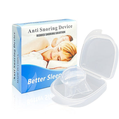 Anti snoring tongue sleeve device, anti snoring device, tongue silicone anti snoring respirator, sleep apparatus
