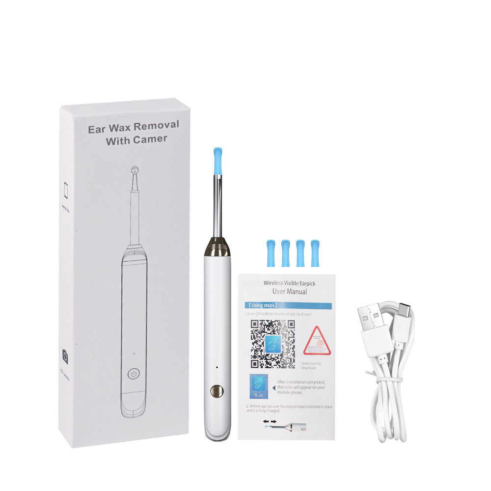 Visual Ear Spoon Cross border HD Visual Ear Picking Device Wireless WIFI Visual Ear Picking Spoon Visual Ear Picking Spoon