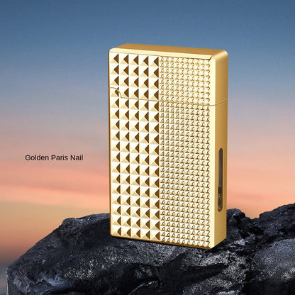 Metal Langsheng Kerosene Lighter Black Technology Voice Controlled Ignition Oil Electric Voice Controlled Igniter