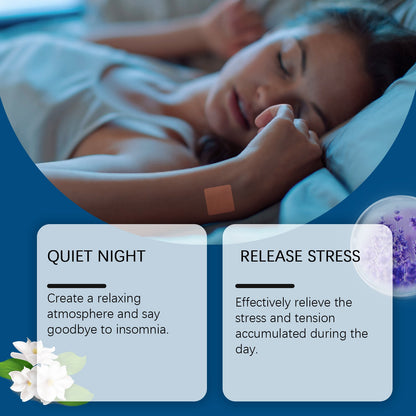 Herbal Sleep Patch For A Night's Sleep Home Lavender Scented Essential Oil Fragrance Patch