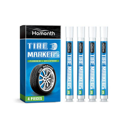 White Tire Paint Pen Car Tire Paint Pen Does Not Fade Color Creative Diy Oil Pen