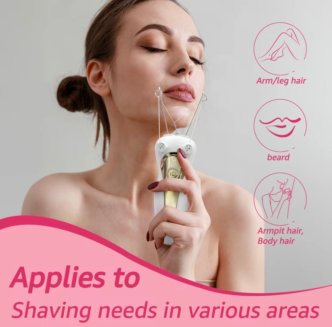 SmoothSkin Threading Epilator Device