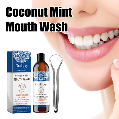 Teeth Rinse, Deep Clean Mouth Fresh, Deodorizing And Whitening Teeth Stain Removing Mouthwash