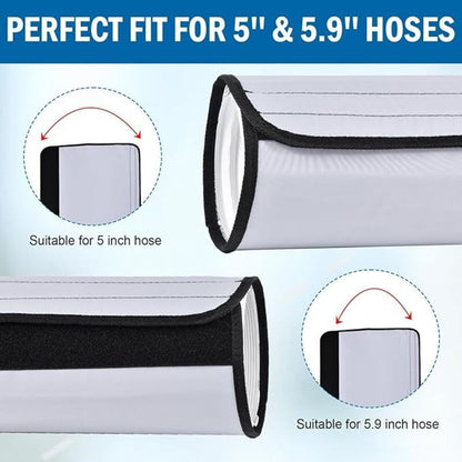 CA Insulated Hose Cover, Reusable Wrap, Duct Vent Cover, AC Pipe Protectors, Home Tool