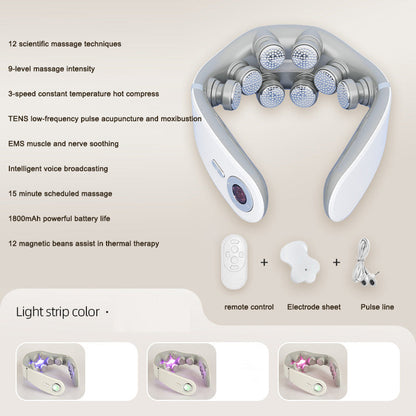 Cervical massager intelligent neck protection device neck massager, electric neck massager