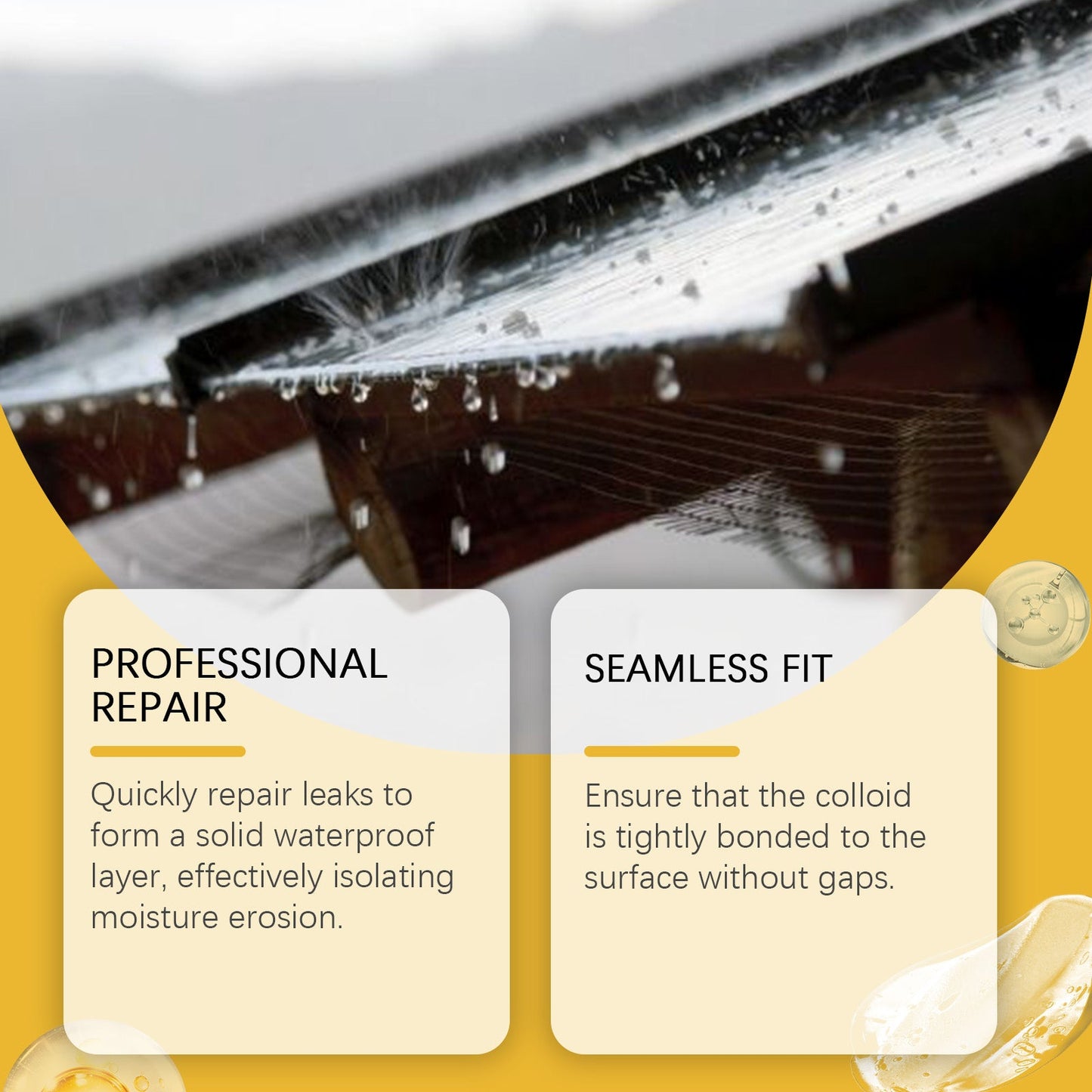 Transparent Waterproof Glue Waterproof Paint Glue Tile Wall Tile Leak Repair Material Transparent Glue