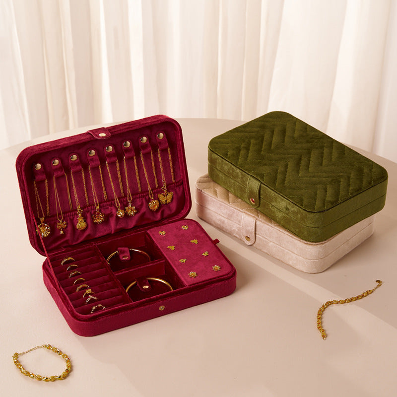 Large Capacity Vintage Jewelry Storage Box
