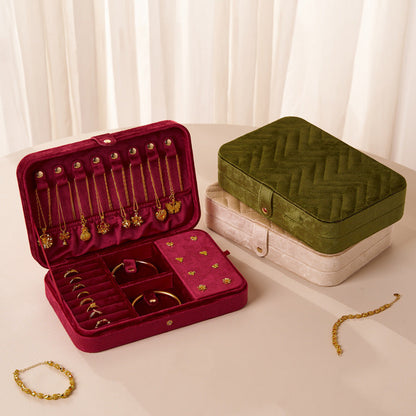 Large Capacity Vintage Jewelry Storage Box