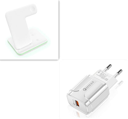 Compatible With Three-in-one Bracket Wireless Charger Mobile Phone Wireless Charger