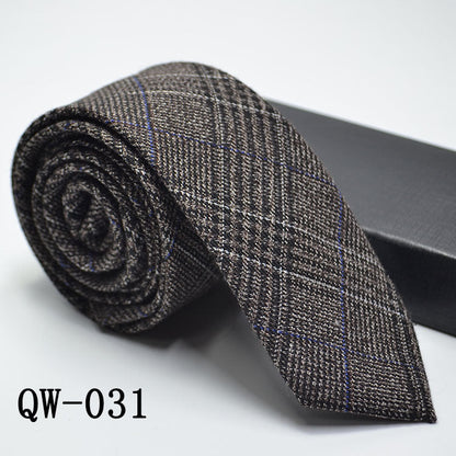Men's Super Narrow Wool-like Elegant Tie