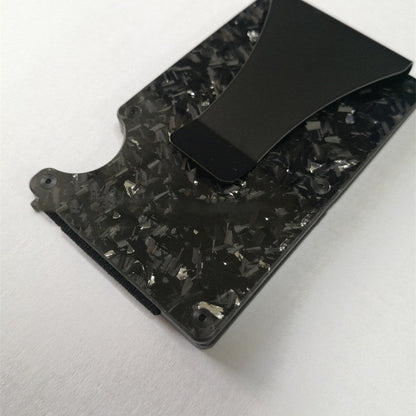 Carbon Fiber Wallet with RFID Card Holder