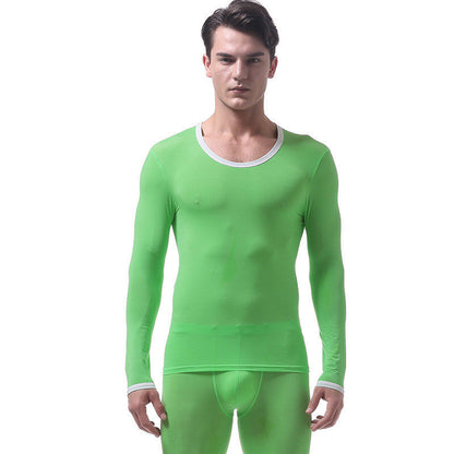 Men's Thermal Underwear Thin Autumn Coat
