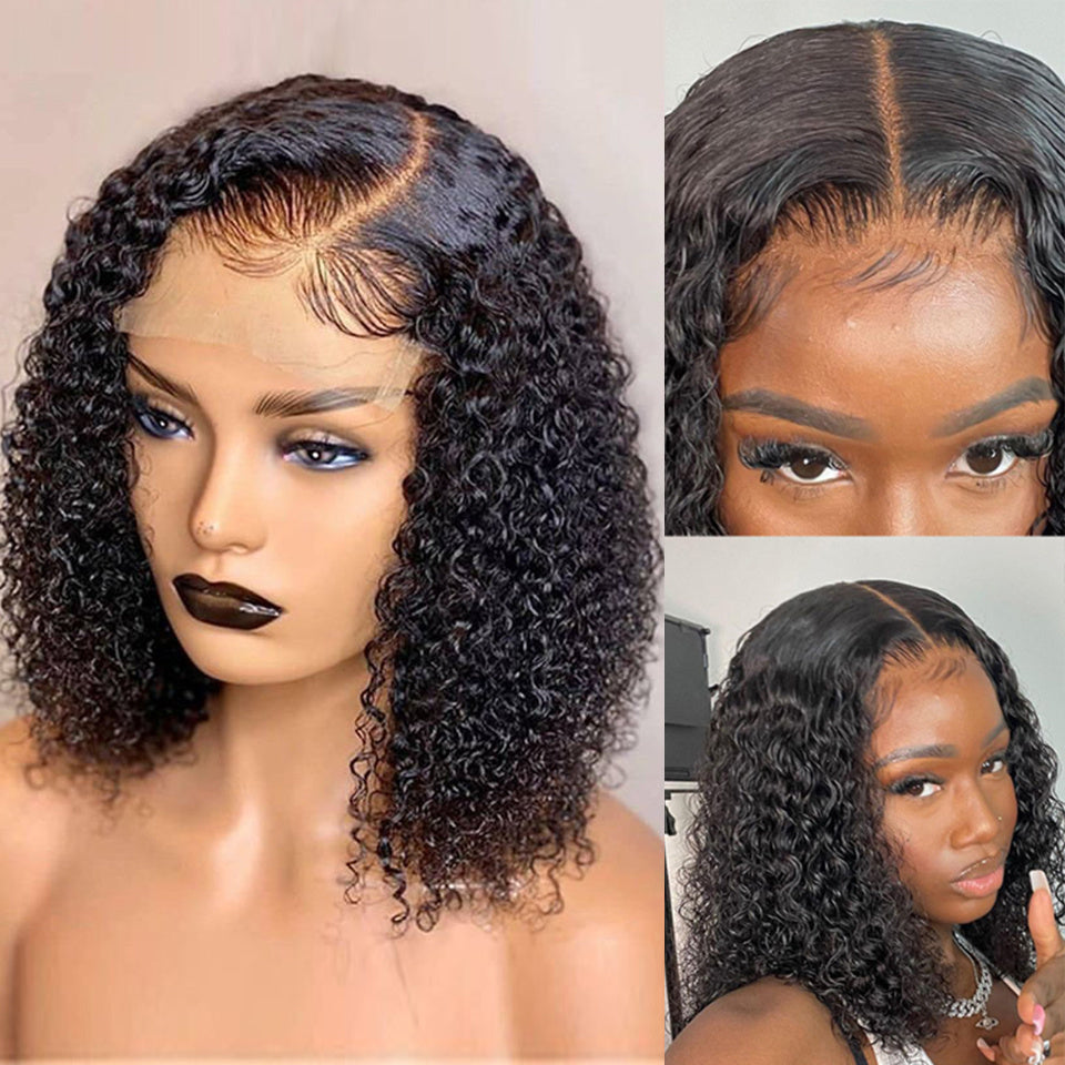 Deep Wave Transparent Lace Front Wig