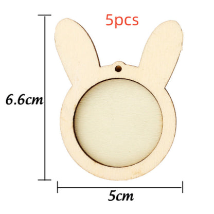 Wooden Mini Embroidery Frame Ornament