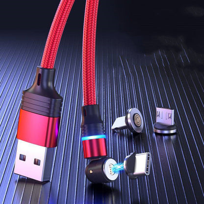 540 Degree Rotating Magnetic Suction Charging Line For Android Type C