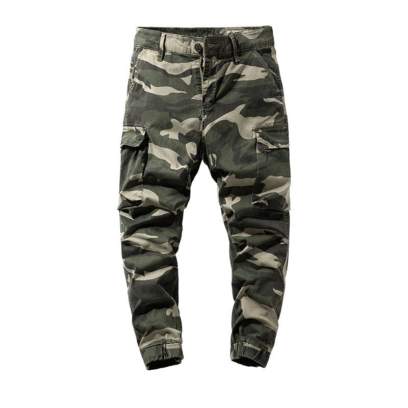 Fashion Casual All-matching Camouflage Cargo Pants