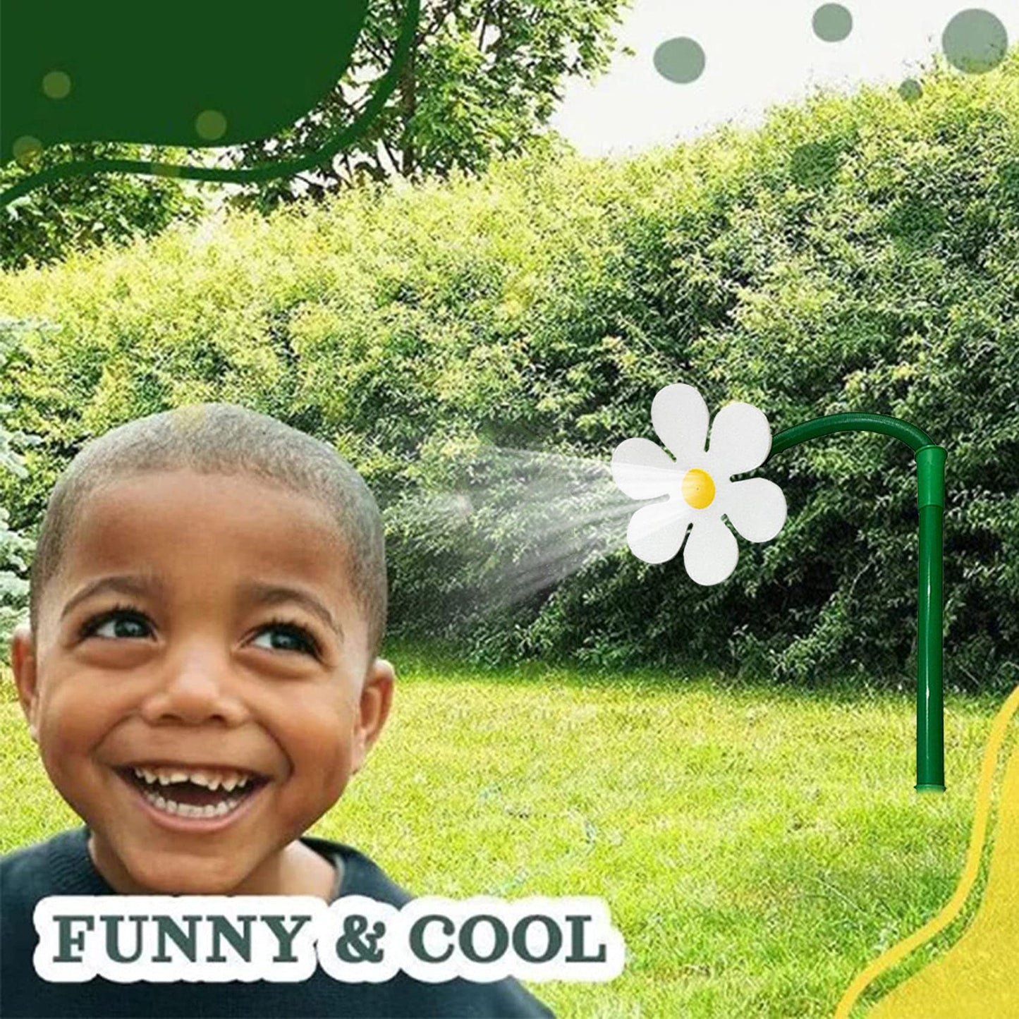 Adjustable Sunflower Garden Sprinkler Tool