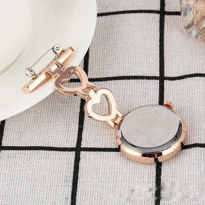 Diamond Nurse Pocket Watch